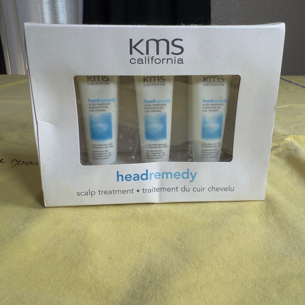 KMS California Headremedy Scalp Treatment 6 Pack 0.5oz Tubes Fragrance Free
